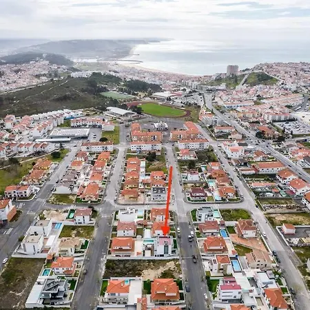 Vila - Pool, Bbq And Boule/petanque Nazaré